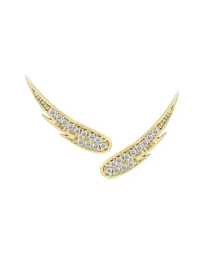 Diamond Select Cuts 14k 0.24 Ct. Tw. Diamond Earrings In Gold