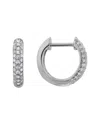 Diamond Select Cuts 14k 0.25 Ct. Tw. Diamond Huggie Earrings