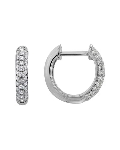 Diamond Select Cuts 14k 0.25 Ct. Tw. Diamond Huggie Earrings