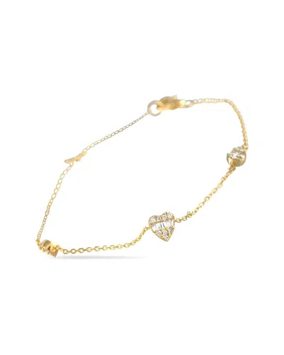 Diamond Select Cuts 14k 0.25 Ct. Tw. Diamond Bracelet In Gold