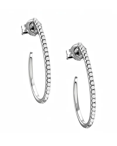 Diamond Select Cuts 14k 0.25 Ct. Tw. Diamond Earring In Metallic