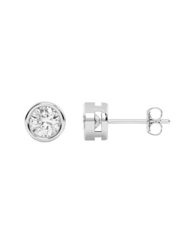 Diamond Select Cuts 14k 0.25 Ct. Tw. Diamond Earrings In Metallic