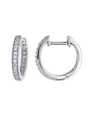 DIAMOND SELECT CUTS 14K 0.25 CT. TW. DIAMOND HOOPS