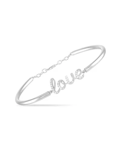 Diamond Select Cuts 14k 0.25 Ct. Tw. Diamond Love Bracelet