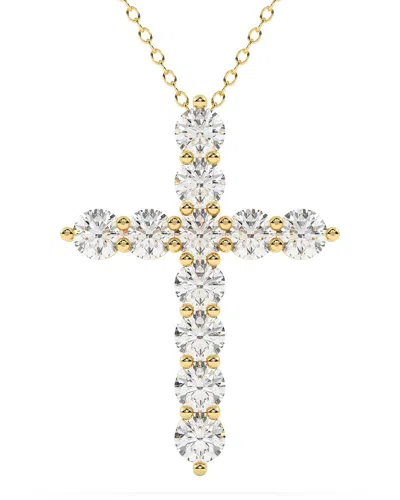 Diamond Select Cuts 14k 0.25 Ct. Tw. Diamond Pendant Necklace In Gold