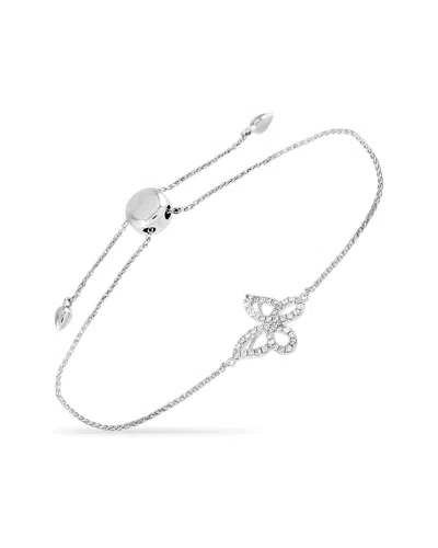Diamond Select Cuts 14k 0.30 Ct. Tw. Diamond Bracelet In Silver