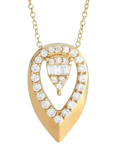 Diamond Select Cuts 14k 0.30 Ct. Tw. Diamond Necklace In Gold
