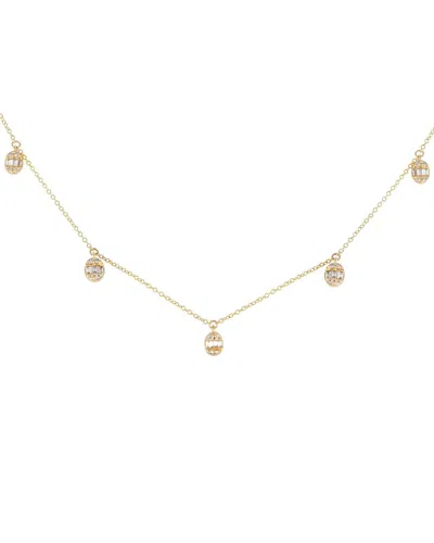 DIAMOND SELECT CUTS 14K 0.35 CT. TW. DIAMOND STATION NECKLACE