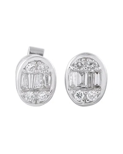 Diamond Select Cuts 14k 0.40 Ct. Tw. Diamond Earring In Metallic