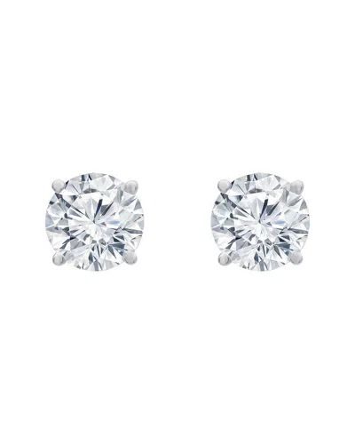 Diamond Select Cuts 14k 0.40 Ct. Tw. Diamond Earrings In Metallic