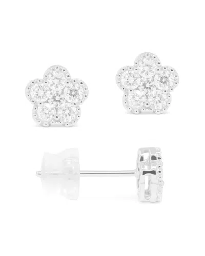 Diamond Select Cuts 14k 0.41 Ct. Tw. Diamond Studs In Metallic