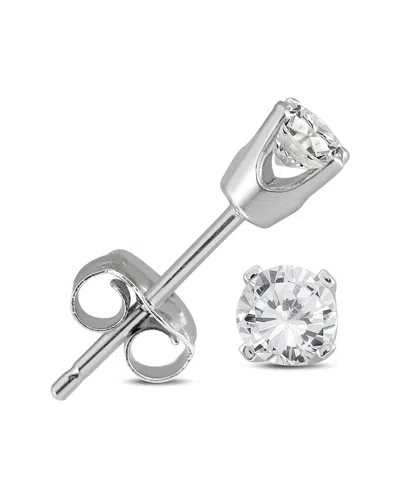 Diamond Select Cuts 14k 0.46 Ct. Tw. Diamond Earrings In Metallic
