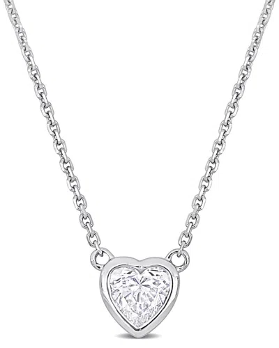 Diamond Select Cuts 14k 0.46 Ct. Tw. Diamond Heart Solitaire Necklace