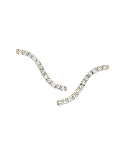 Diamond Select Cuts 14k 0.48 Ct. Tw. Diamond Earrings In Metallic