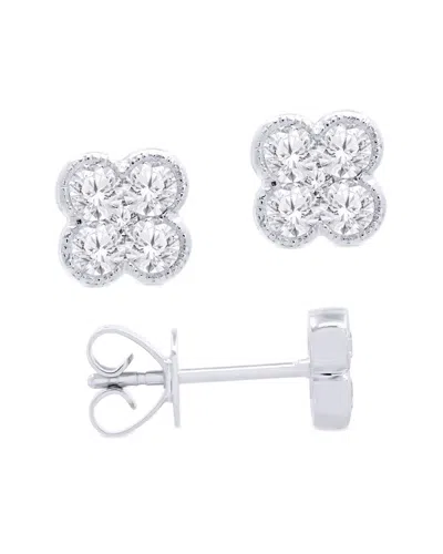 Diamond Select Cuts 14k 0.48 Ct. Tw. Diamond Studs In White