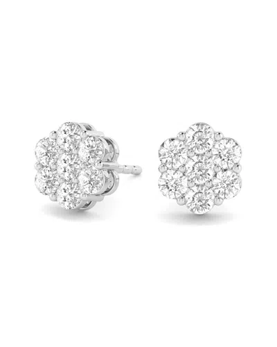 Diamond Select Cuts 14k 0.5 Ct. Tw. Diamond Earrings In Metallic