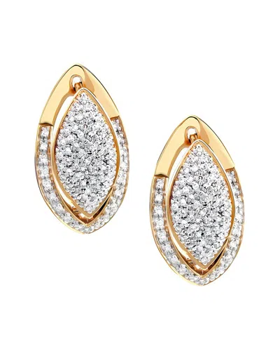 Diamond Select Cuts 14k 0.50 Ct. Tw. Diamond Earrings In Gold