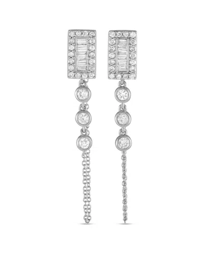 Diamond Select Cuts 14k 0.50 Ct. Tw. Diamond Earrings In Metallic