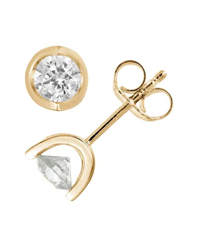 Diamond Select Cuts 14k 0.50 Ct. Tw. Diamond Earrings In Gold