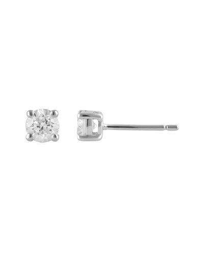 Diamond Select Cuts 14k 0.50 Ct. Tw. Diamond Earrings In Metallic