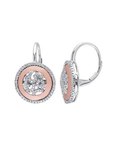 Diamond Select Cuts 14k 0.50 Ct. Tw. Diamond Earrings In Silver
