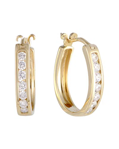 Diamond Select Cuts 14k 0.50 Ct. Tw. Diamond Hoops