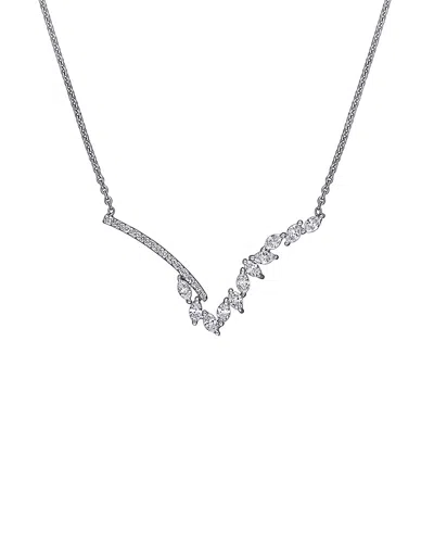 Diamond Select Cuts 14k 0.50 Ct. Tw. Diamond Necklace In Metallic