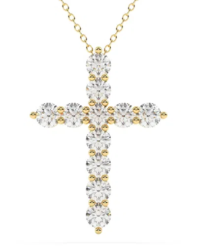 Diamond Select Cuts 14k 0.50 Ct. Tw. Diamond Pendant Necklace In Orange