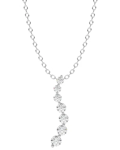 Diamond Select Cuts 14k 0.50 Ct. Tw. Diamond Pendant Necklace In Neutral