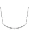 Diamond Select Cuts 14k 0.50 Ct. Tw. Diamond Smile Necklace