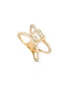Diamond Select Cuts 14k 0.50 Ct. Tw. Diamond Split Shank Ring