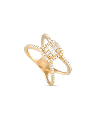 Diamond Select Cuts 14k 0.50 Ct. Tw. Diamond Split Shank Ring In Gold