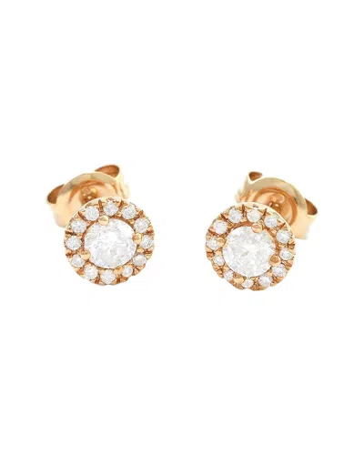 Diamond Select Cuts 14k 0.51 Ct. Tw. Diamond Earrings In Gold