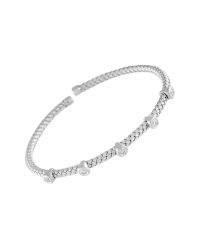 Diamond Select Cuts 14k 0.54 Ct. Tw. Diamond Bracelet In Silver
