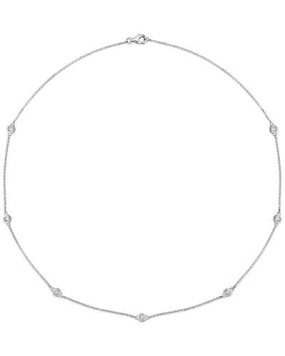 Diamond Select Cuts 14k 0.56 Ct. Tw. Diamond Station Necklace