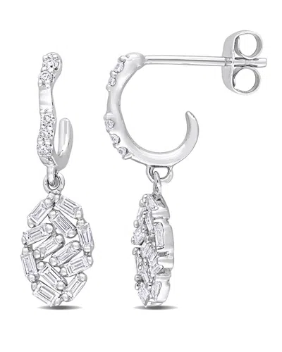 DIAMOND SELECT CUTS 14K 0.57 CT. TW. DIAMOND DANGLE EARRINGS