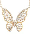 Diamond Select Cuts 14k 0.60 Ct. Tw. Diamond Butterfly Necklace