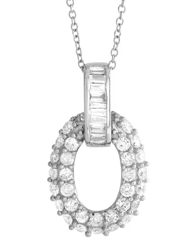Diamond Select Cuts 14k 0.63 Ct. Tw. Diamond Necklace In Metallic