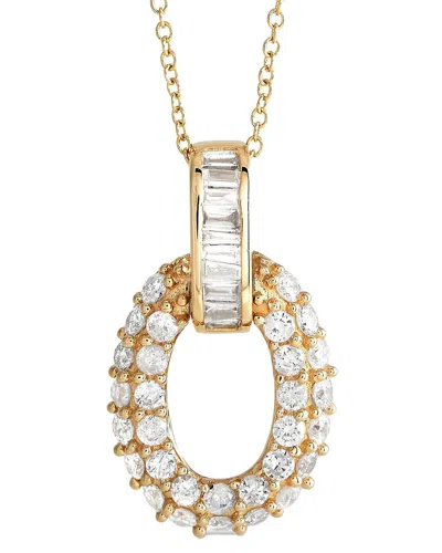 Diamond Select Cuts 14k 0.63 Ct. Tw. Diamond Necklace In Gold