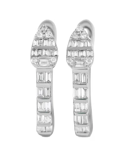 Diamond Select Cuts 14k 0.70 Ct. Tw. Diamond Earrings In Metallic