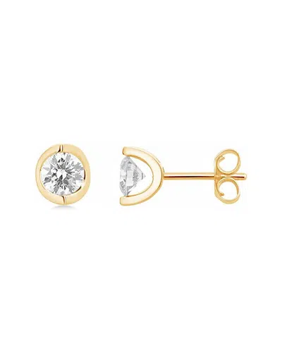 Diamond Select Cuts 14k 0.75 Ct. Tw. Diamond Earrings In Gold