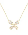 Diamond Select Cuts 14k 0.75 Ct. Tw. Diamond Flower Necklace