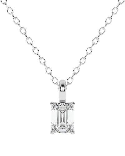 Diamond Select Cuts 14k 0.75 Ct. Tw. Diamond Pendant Necklace In Pattern