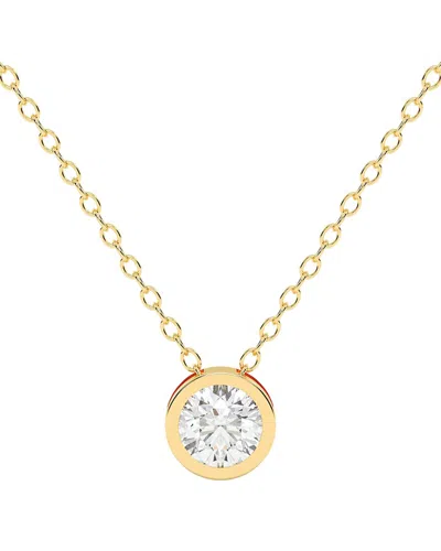 Diamond Select Cuts 14k 0.75 Ct. Tw. Diamond Pendant Necklace In Gold