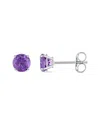 Diamond Select Cuts 14k 0.80 Ct. Tw. Amethyst Earrings