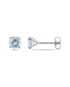 Diamond Select Cuts 14k 0.80 Ct. Tw. Aquamarine Earrings