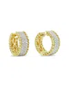 Diamond Select Cuts 14k 0.82 Ct. Tw. Diamond Hoops