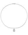 Diamond Select Cuts 14k 0.87 Ct. Tw. Diamond Halo Necklace