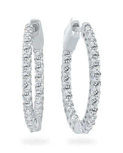 Diamond Select Cuts 14k 0.96 Ct. Tw. Diamond Earrings In Metallic