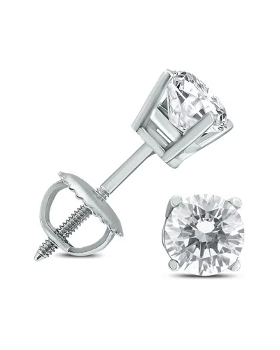 Diamond Select Cuts 14k 0.96 Ct. Tw. Diamond Earrings In Neutral